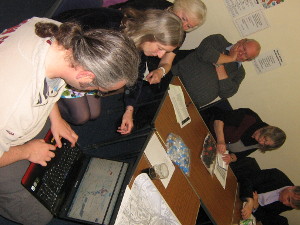 Gas diffusion tubes are distributed to participants of citizen science projects in Greenwich & Newham, London May 2013